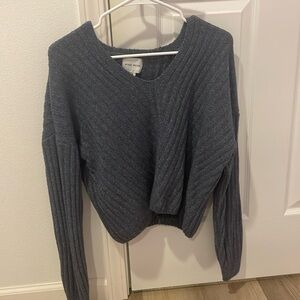 Blue sweater